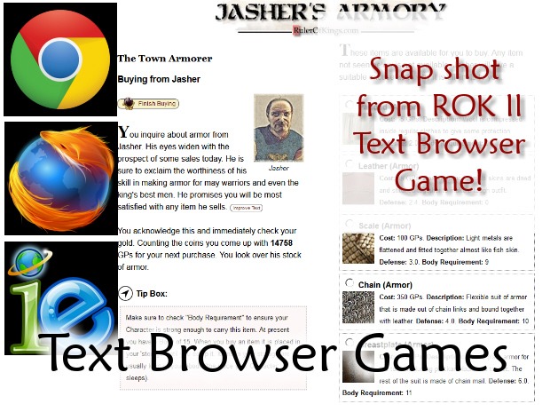 Browser Text Games